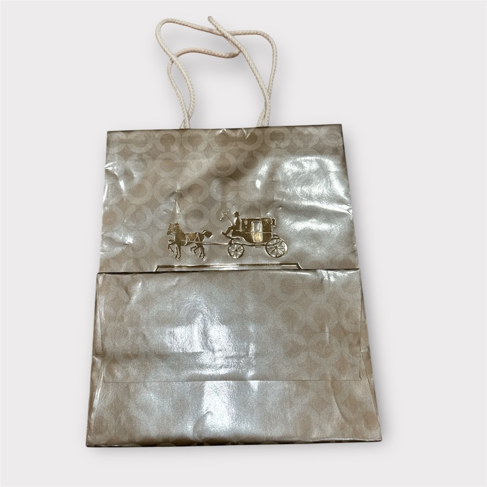 Coach Gold Gift bag - Picture 4 of 8
